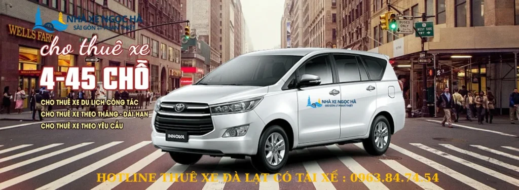Thuê Xe Dịch Vụ Đà Lạt Đi Tỉnh - Xe 4-7-16-29 Chỗ Có Tài Xế Giá Rẻ