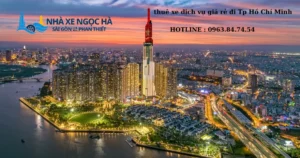 Thuê Xe Dịch Vụ Đi Tp Hồ Chí Minh - Xe 4-7-16-29 Chỗ Đưa Đón Tận Nơi